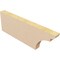 Ekena Millwork 2in. W x 8in. H x 24in. L Yorktown Woodgrain TimberThane Rafter Tail, Primed Tan RFTUR02X08X24YORRCPR - alternate 5
